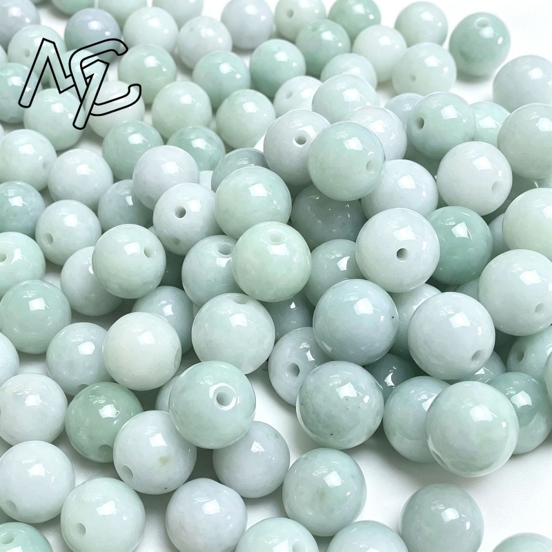 10PC Natural Jade Emerald 13mm - огляд і ціна Earrings