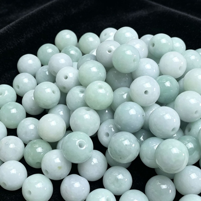 10PC Natural Jade Emerald 13mm - огляд і ціна Earrings
