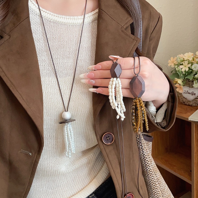 Minar Retro Natural Stone Tige - огляд і ціна Pearl Choker Necklace Vintage