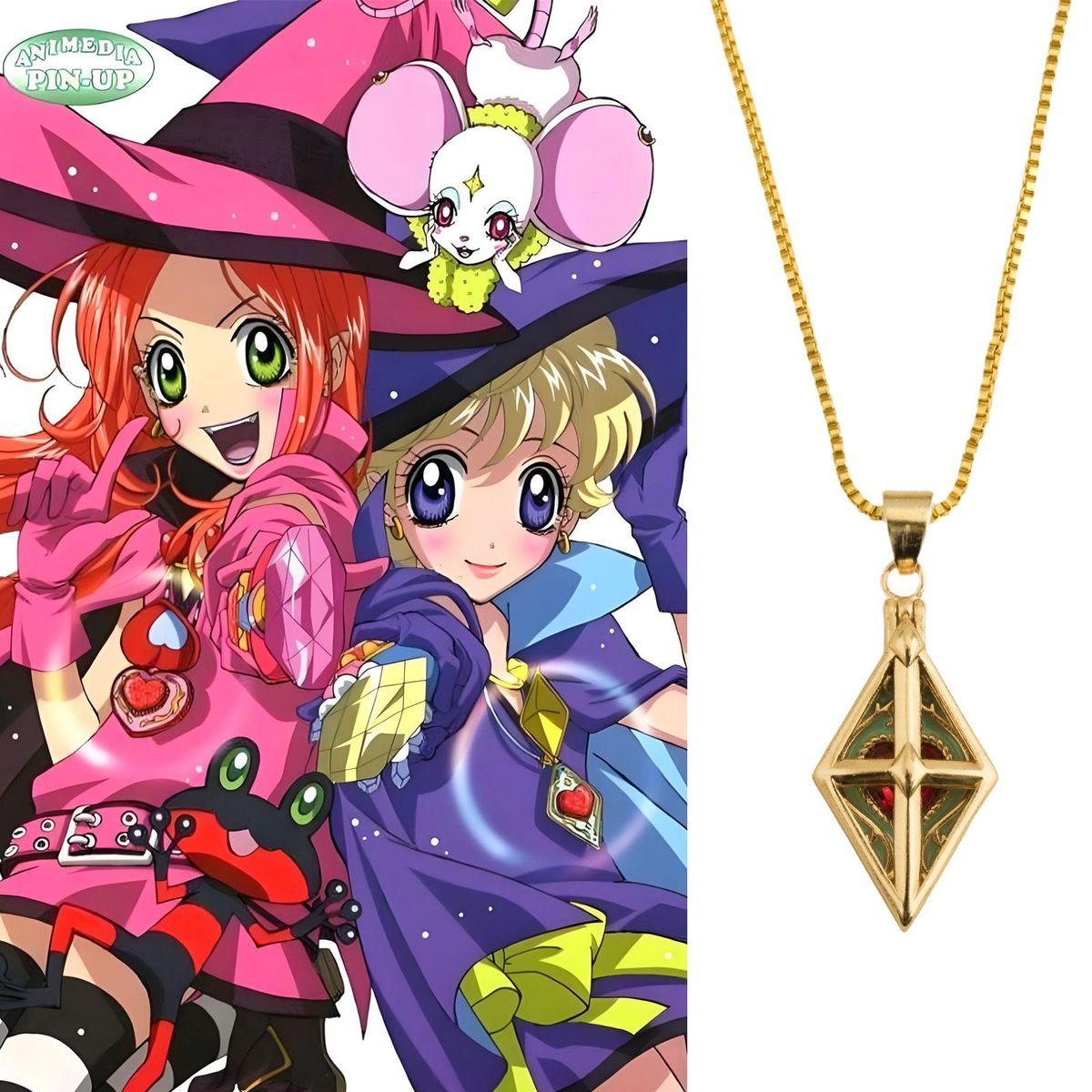 Anime Sugar Sugar Rune ‌Chocol - огляд і ціна Anime Pendant Necklace