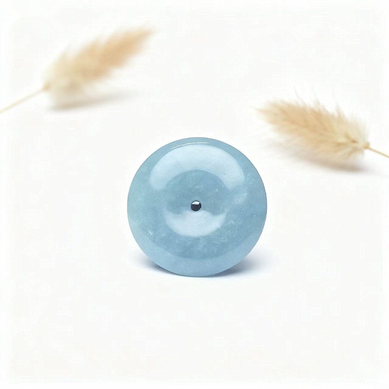 New Real Natural Jade Donut Pi - огляд і ціна Necklaces
