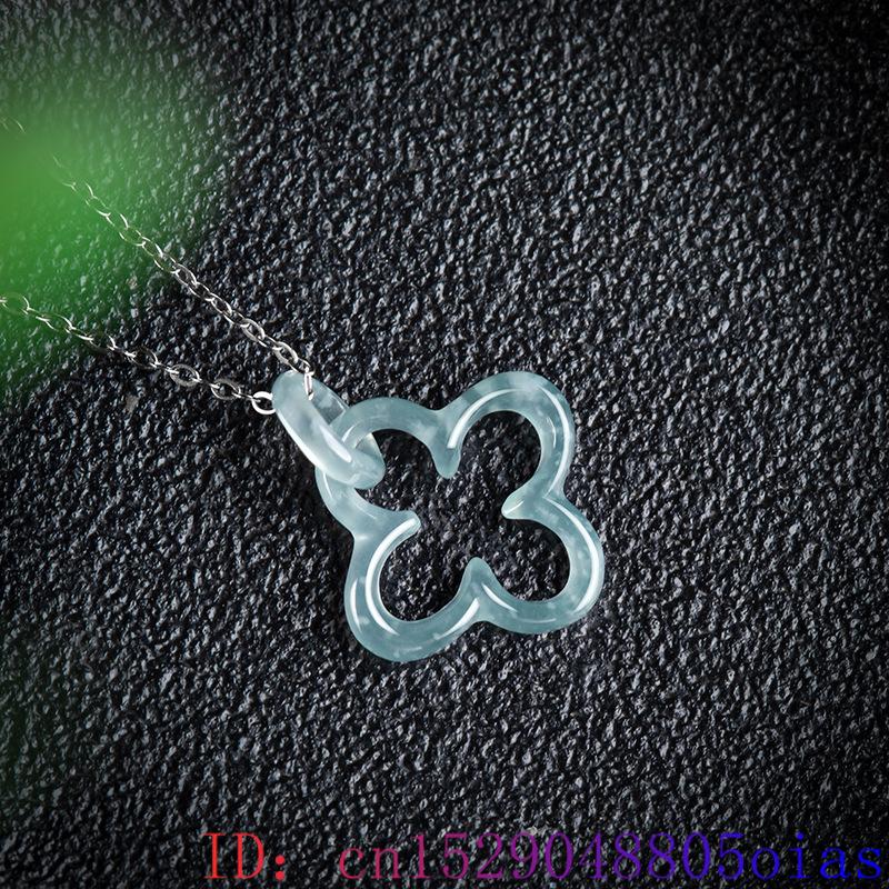 Blue Myanmar Jadeite Four Leaf - огляд і ціна Necklaces