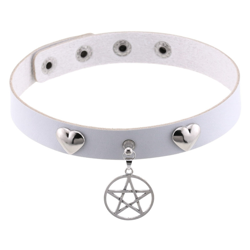 Punk Halloween Emo Cosplay Bla - огляд і ціна Goth Punk Spike Choker