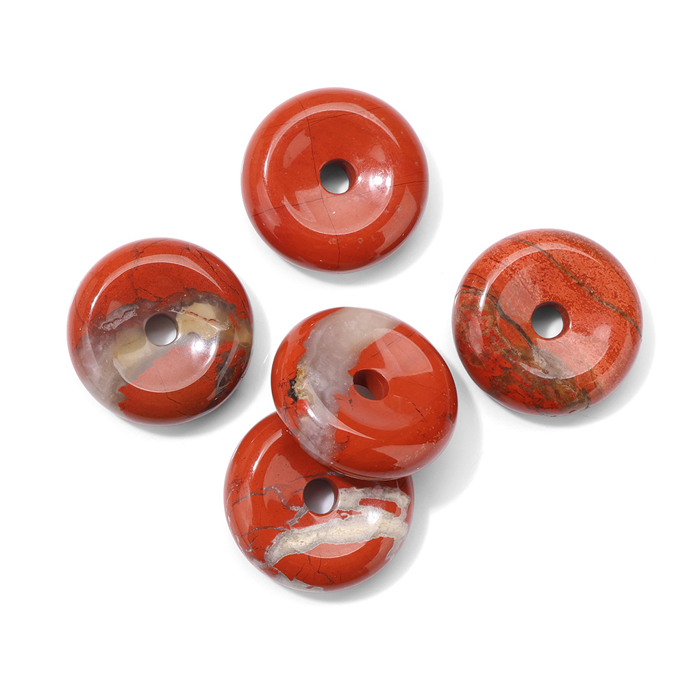 1pc 25MM Circle Donut for Neck - огляд і ціна Crystal Pendant Necklace Natural Stone