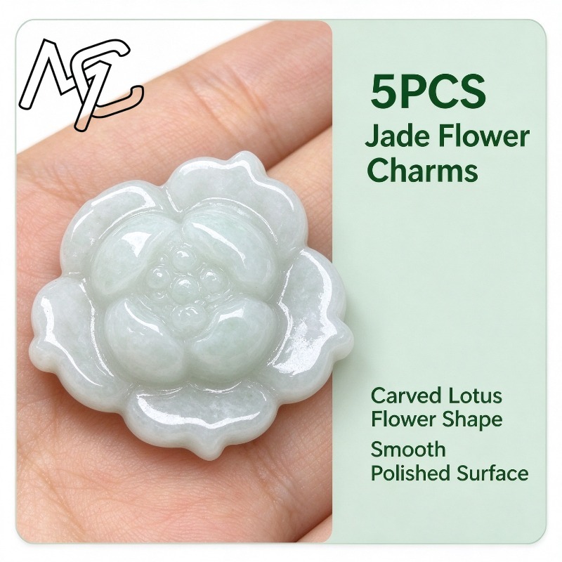 5Pcs Natural A Grade Jadeite L - огляд і ціна Bracelets