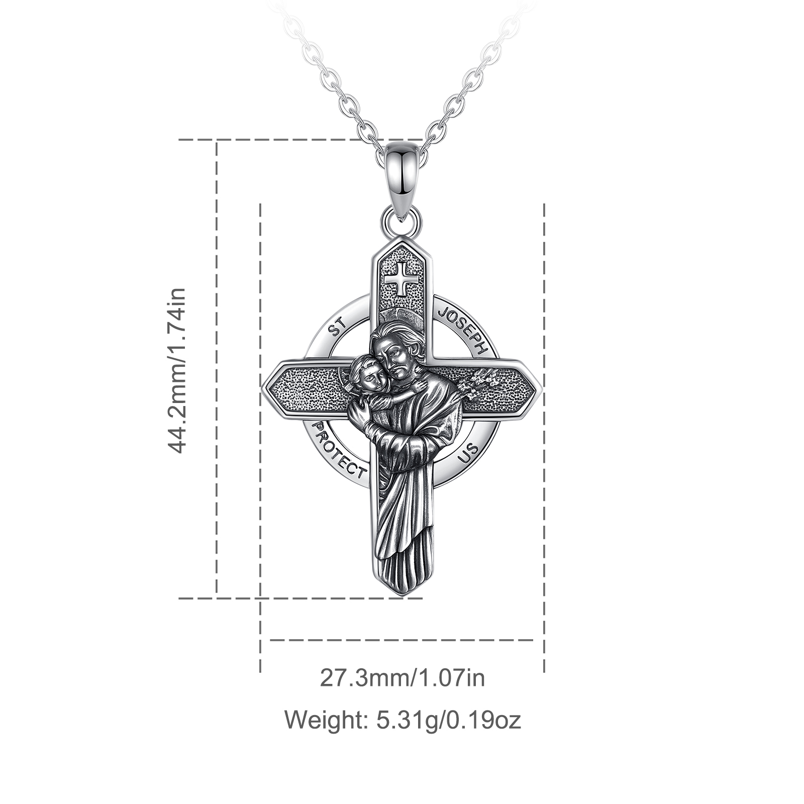 Eudora 925 Sterling Silver Sai - огляд і ціна 925 Sterling Silver Chain Necklace Men
